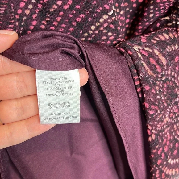 Daniel Rainn Parnika Button Detail Dress Medium Petite - Picture 7 of 8